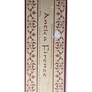 Homemade Italian Soap Antica Firenze 3 Bars Of Luxury Soap Sealed With Gift Box